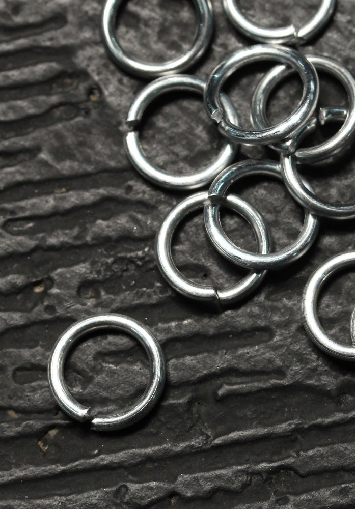 Kettenringe Aluminium 8mm