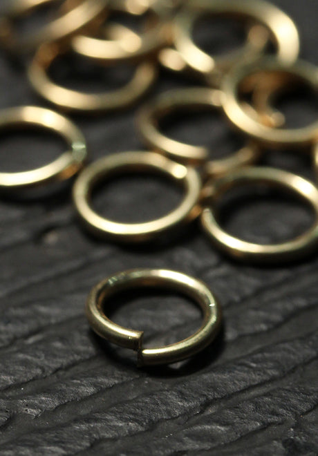 Chain Ring 6,5mm Brass