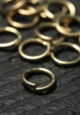 Kettenringe Messing 6,5mm