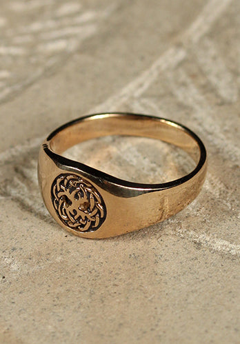 Ring Yggdrasil - Baum der Welten, bronze