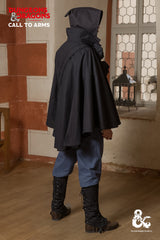 Dungeons & Dragons Schurke Gewandset Schwarz/Weidblau