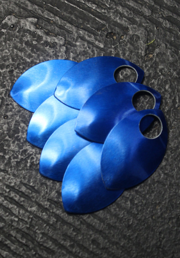 Scales Aluminium Groß, blau