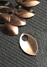 Scales Aluminium Groß, kupfer glänzend