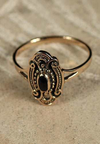 Viking Ring Tania Onyx