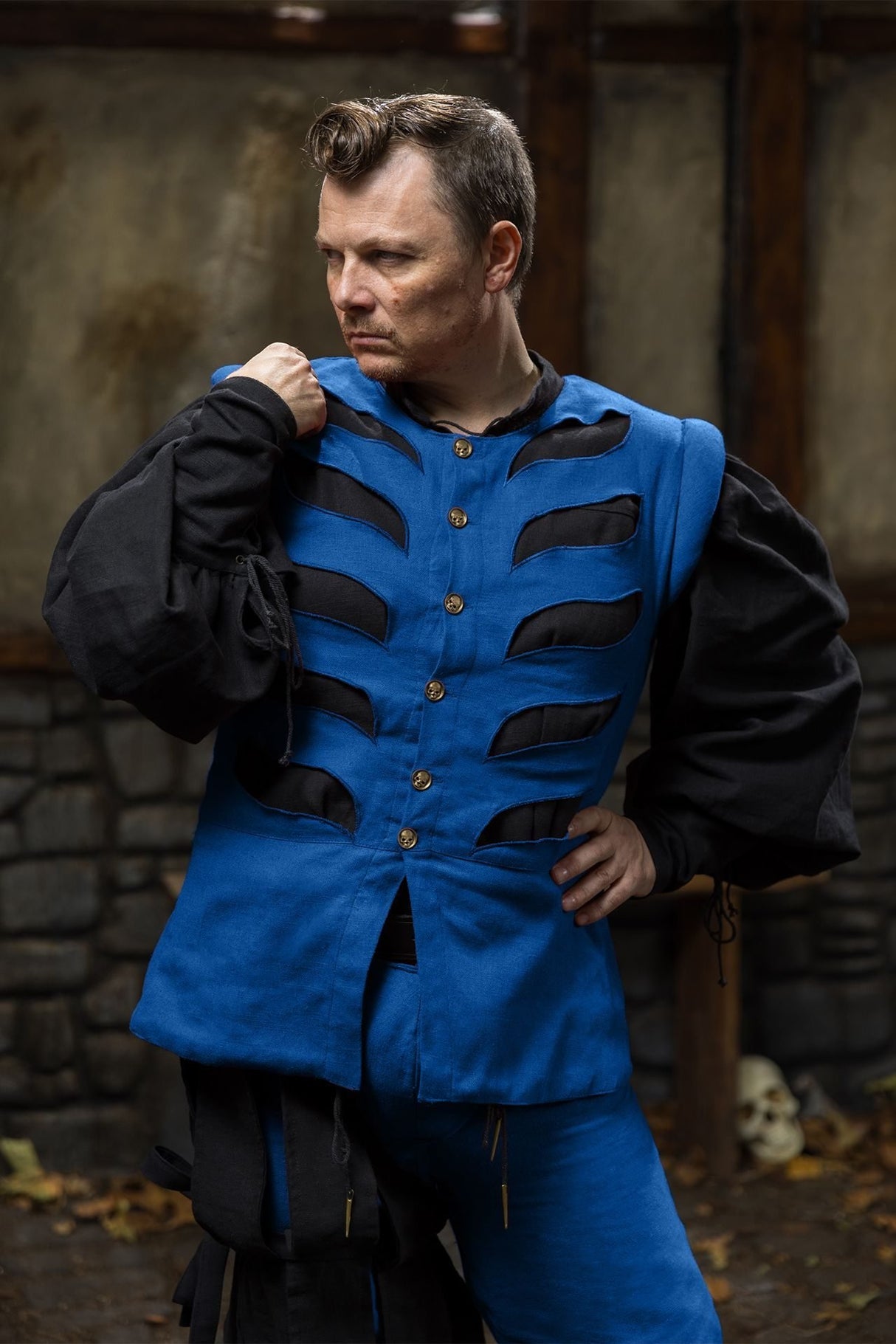 Warhammer Rüstkammer Imperialer Wams Typ C Blau