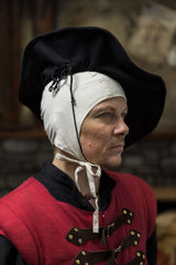 Warhammer Armoury Imperial Hat Type C Black/Dark Red