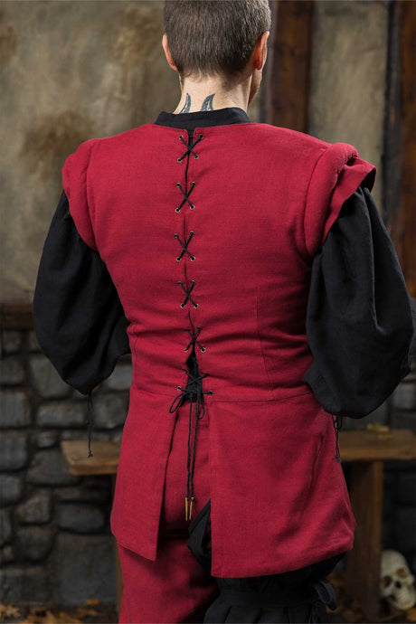 Warhammer Armoury Imperial Jerkin Type B Dark Red