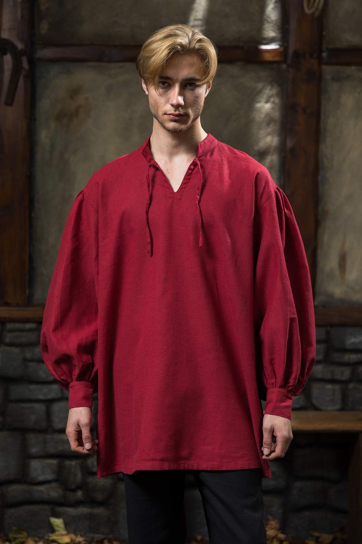 Warhammer Armoury Imperial Shirt Type A Dark Red