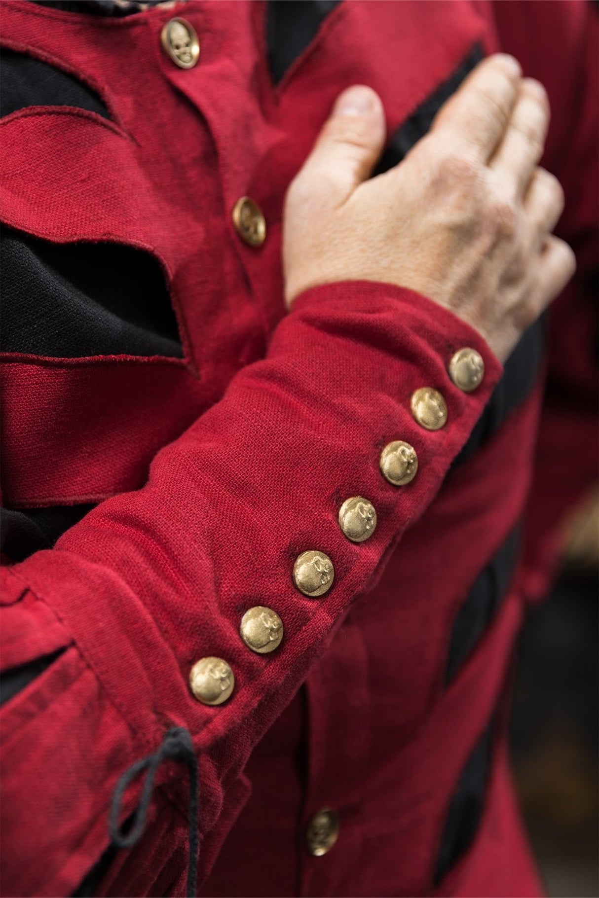 Warhammer Armoury Imperial Sleeve Type A Dark Red