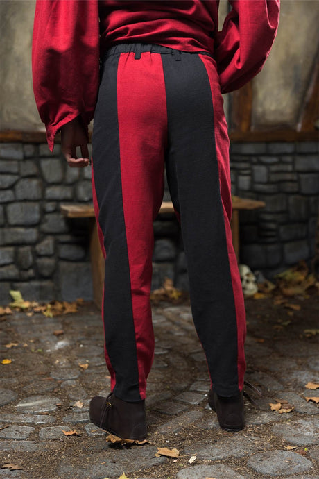 Warhammer Armoury Imperial Trousers Type B Black/Dark Red