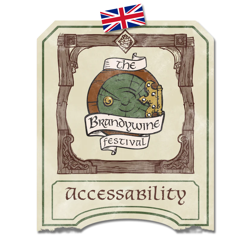 The Brandywine Festival UK 2027 - Accessibility Ticket / Caretaker