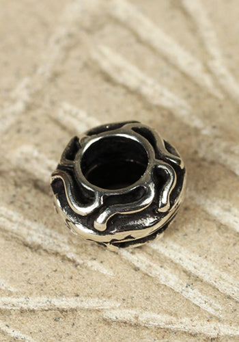 Viking Beard Bead Aluir Silver
