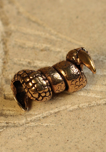 Viking Beard Bead Ragda Bronze