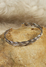 Armreif Wikinger Handgeschmiedet, silber
