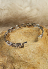 Armreif Wikinger Handgeschmiedet, silber