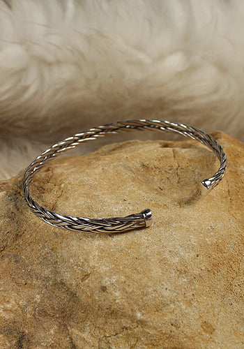 Armreif Wikinger Kylan, silber