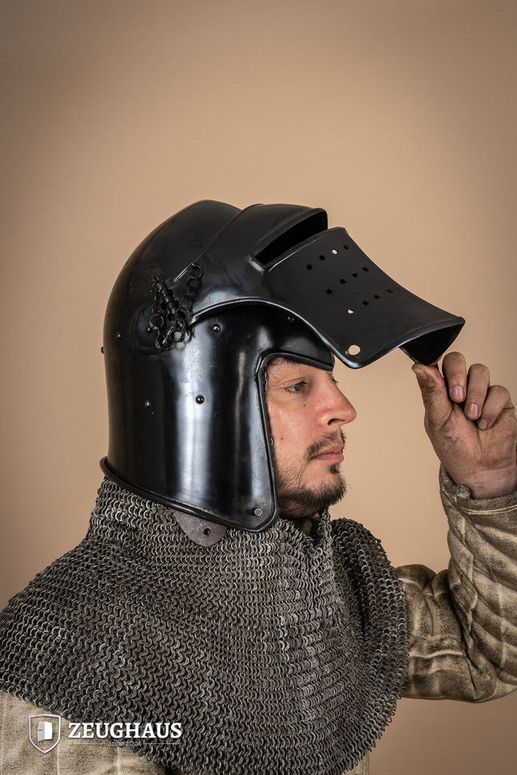 Beckenhaube Avenger 1,6mm Brüniert