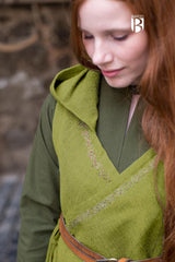 Wickelkleid Dala Baumwolle - Lindgrün
