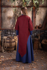 Dungeons & Dragons Female Wizard Upper Dress Bordeaux