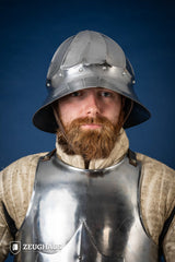 Burgundian Kettle Hat 1,6mm Polished