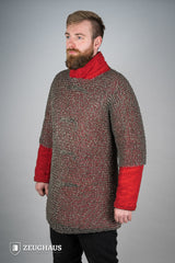 Roundring Riveted Chainmail Haubergeon 8 mm steel oiled B-Stock