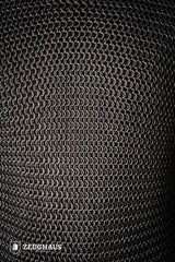Kettenhemd Hauberk Rundring 9mm Geölt