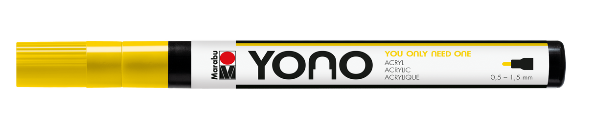 Marabu YONO Marker 0,5 - 1,5mm Yellow