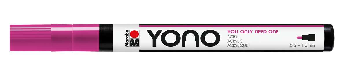 Marabu YONO Marker 0,5 - 1,5mm Magenta