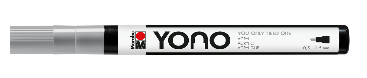 Marabu YONO Marker 0,5 - 1,5mm Grey
