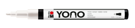 Marabu YONO Marker 0,5 - 1,5mm Weiß
