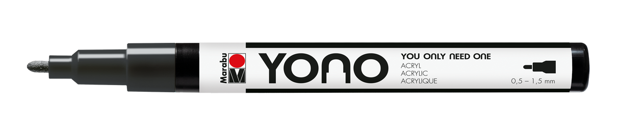Marabu YONO Marker 0,5 - 1,5mm Black
