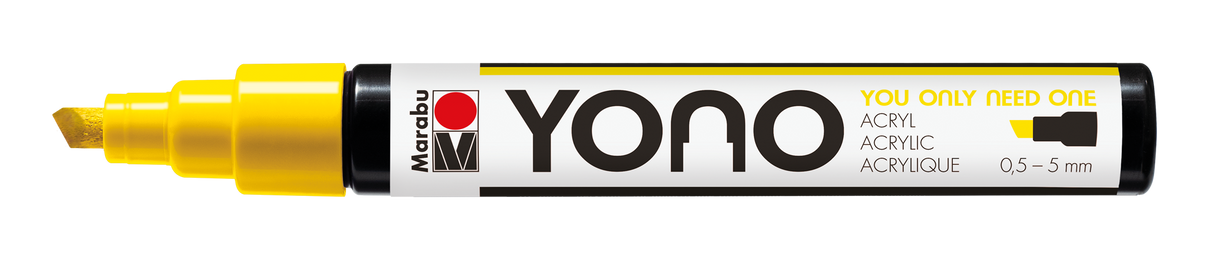 Marabu YONO Marker 0,5 - 5mm Yellow