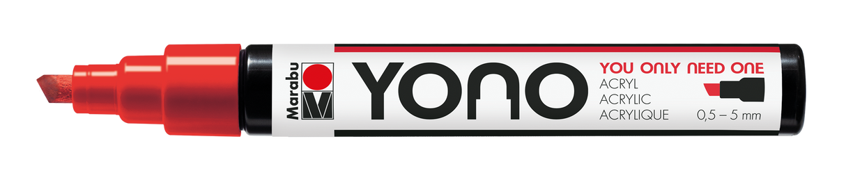 Marabu YONO Marker 0,5 - 5mm Cherry Red