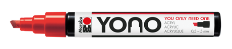 Marabu YONO Marker 0,5 - 5mm Cherry Red