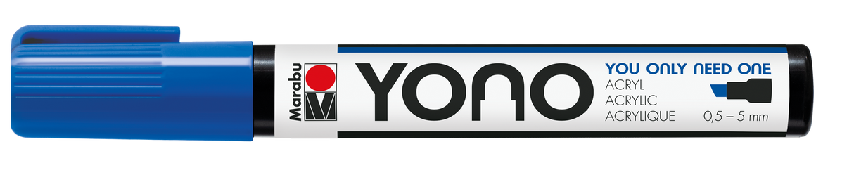Marabu YONO Marker 0,5 - 5mm Dark Blue