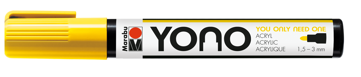Marabu YONO Marker 1,5 - 3mm Yellow