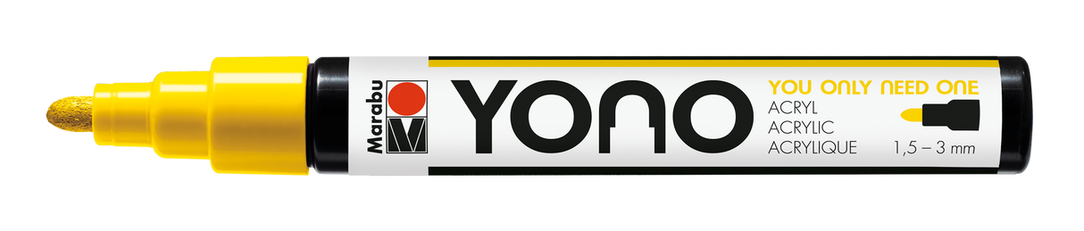 Marabu YONO Marker 1,5 - 3mm Yellow