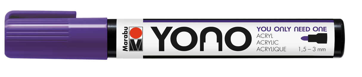Marabu YONO Marker 1,5 - 3mm Violet