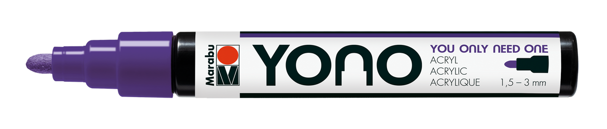 Marabu YONO Marker 1,5 - 3mm Violet