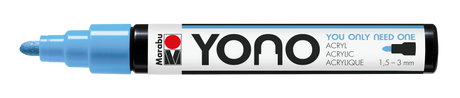 Marabu YONO Marker 1,5 - 3mm Pastel Blue