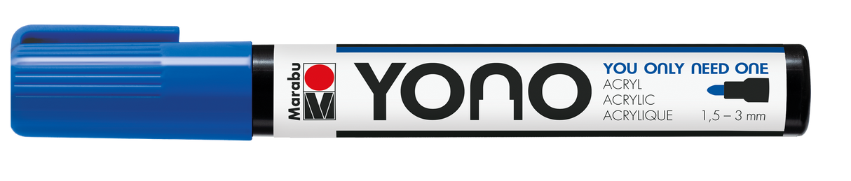 Marabu YONO Marker 1,5 - 3mm Dark Blue