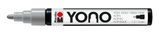 Marabu YONO Marker 1,5 - 3mm Grey