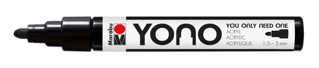 Marabu YONO Marker 1,5 - 3mm Schwarz