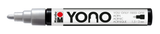 Marabu YONO Marker 1,5 - 3mm Silver