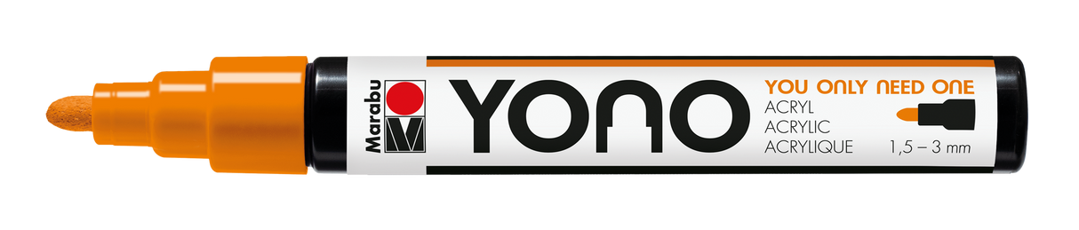 Marabu YONO Marker 1,5 - 3mm Neon Orange