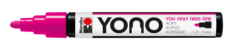 Marabu YONO Marker 1,5 - 3mm Neon Pink
