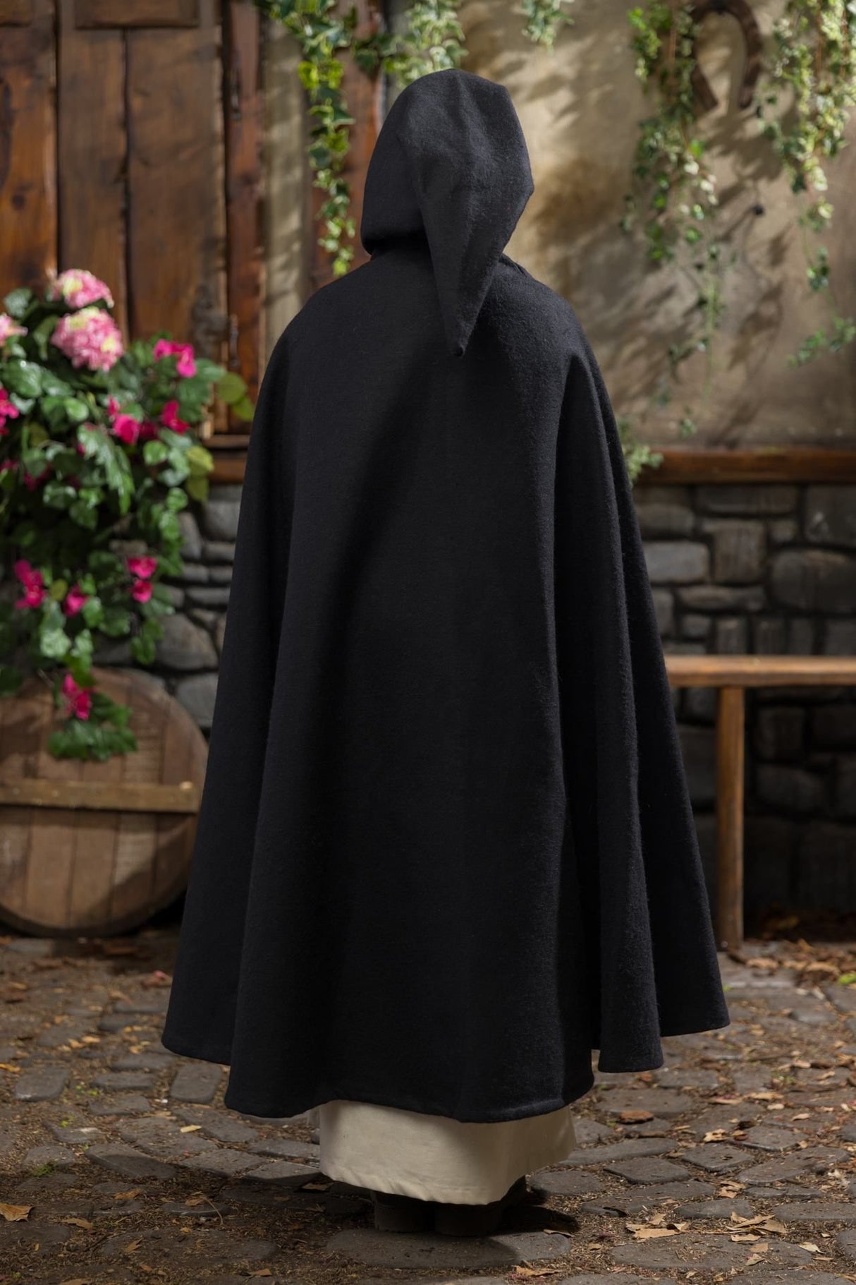 Kindercape Leanaa Schwarz