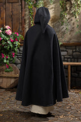 Kindercape Leanaa Schwarz