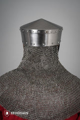 Frühe Kalota mit Gesichtsmaske 1,6mm Poliert