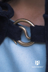 Brooch Spiral Brooch Lukk Gold